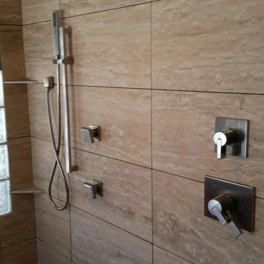Shower fixture installation for Water Heater Replacement in Gloucester
